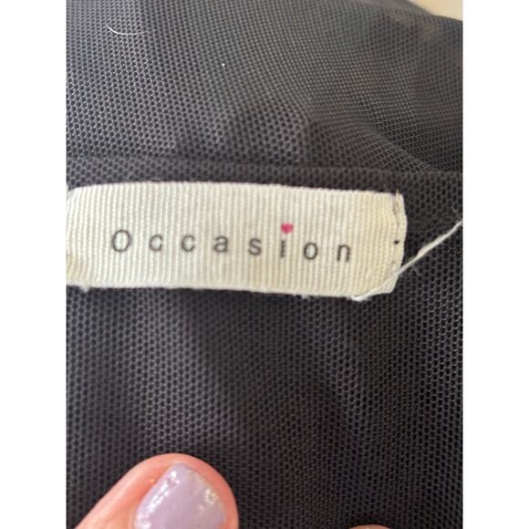 Black sheer tunic, queen graphic, Y2K, alternative, edgy, grunge, statement - Picture 5 of 5